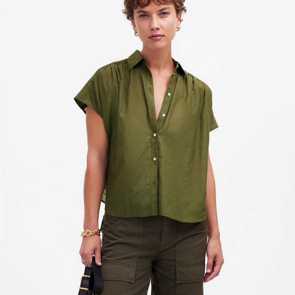 Madewell Women’s Short Sleeve Button Down